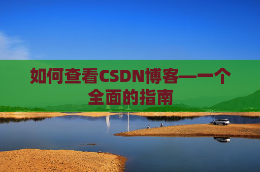 如何查看CSDN博客—一个全面的指南